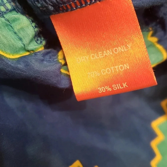 Hale Bob cabana cotton/silk blouse size S - Picture 7 of 7